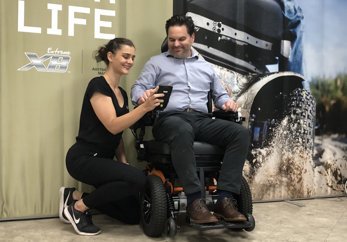 Making the most of your wheelchair demonstration Magic Mobility