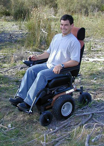 Ashley Daff co-founded Magic Mobility in 1994 to apply his prosthetics and orthotics training to design new ways for wheelchair users to do more of what they want in life