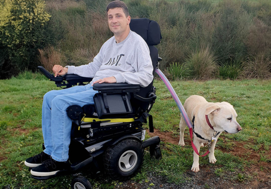 Josh's life changed when he trialled a Magic Mobility Magic 360