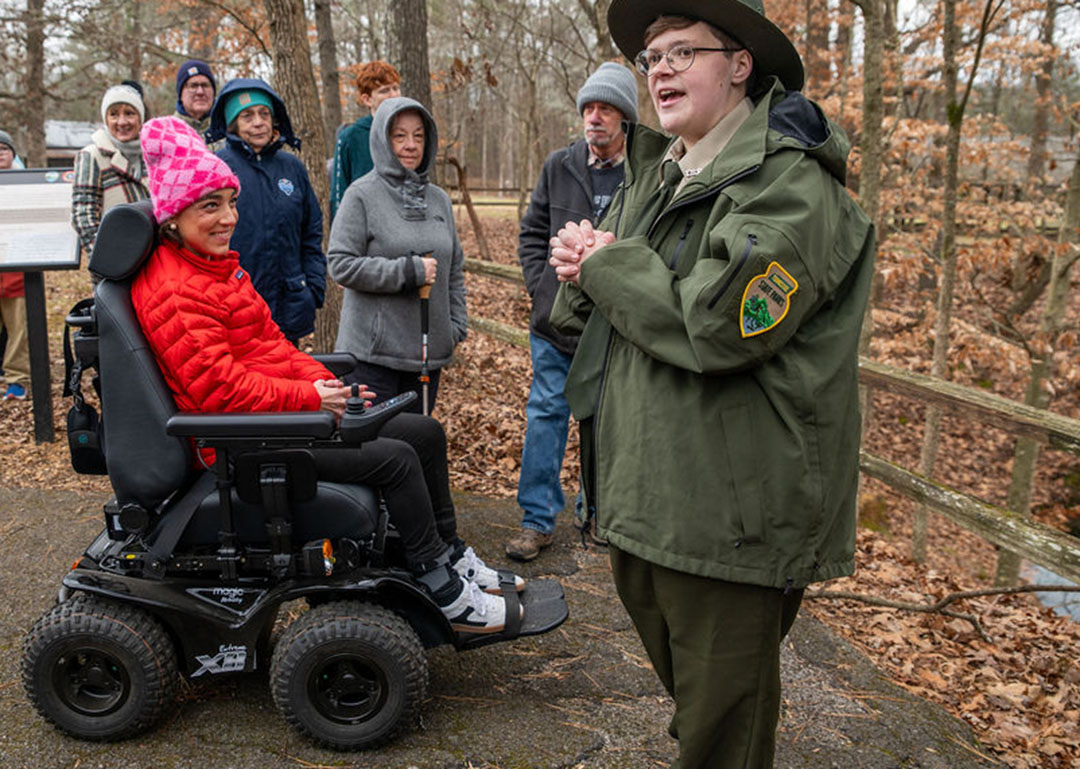 Tennessee’s State Parks offer people with impaired mobility the opportunity to explore with a fleet of Magic Mobility Extreme X8 powerchairs